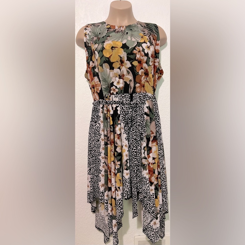*PLUS* Pretty Prints Dress